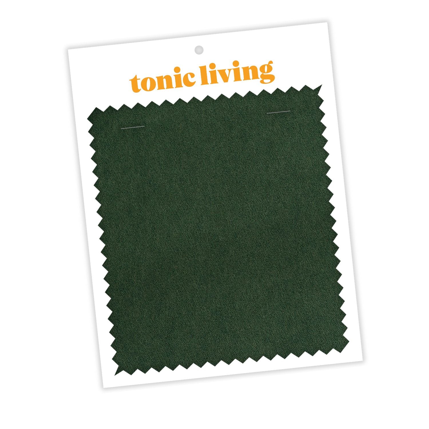 Valentina Velvet Pine Green Fabric Swatch - Premium Upholstery Material Samples for Sofa, Curtains & Home Decor Projects