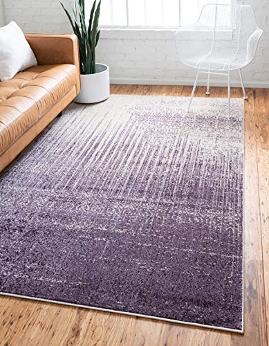 Purple/Ivory