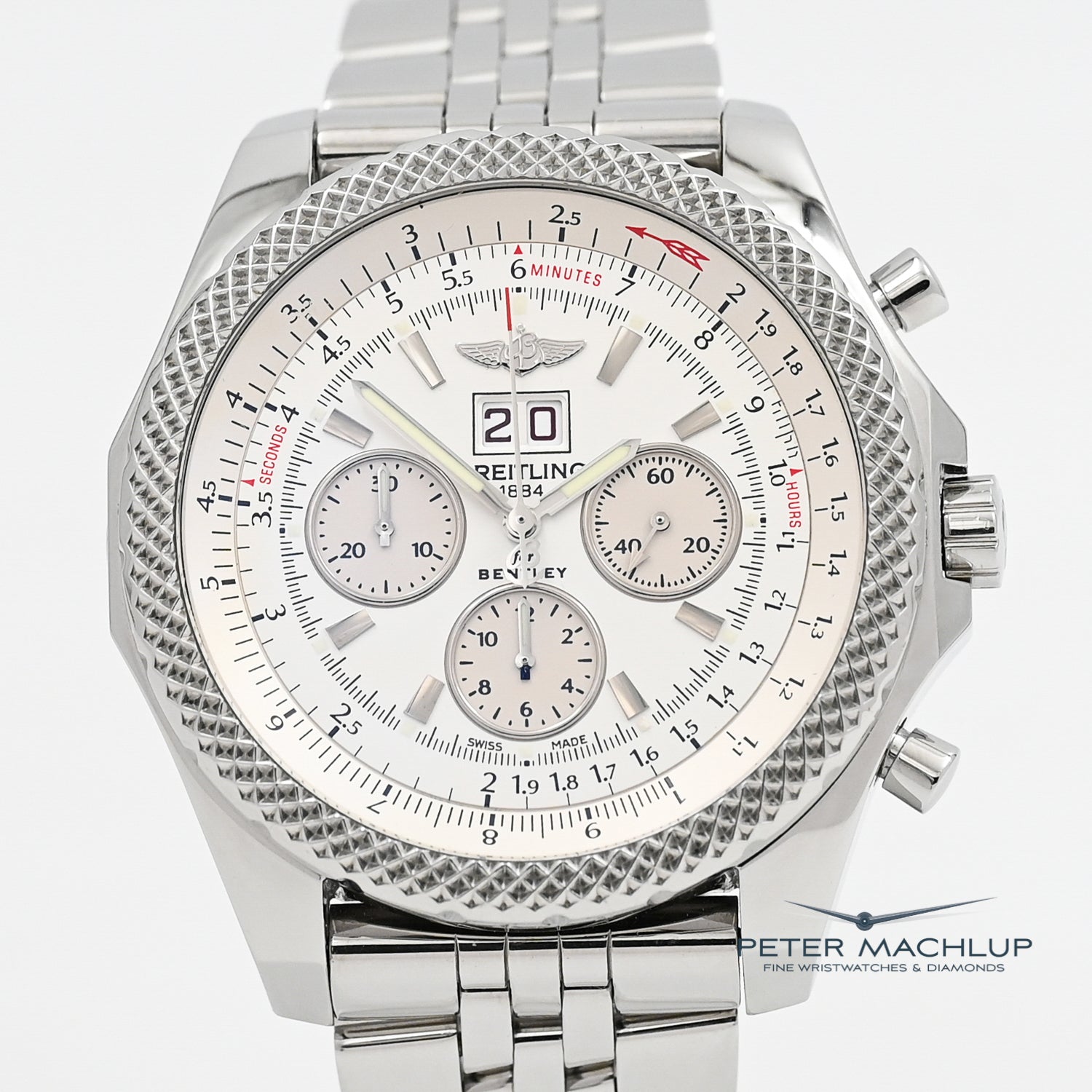 Breitling for Bentley 6.75 Chronograph Men's Luxury Watch - Premium Swiss Automatic Chronograph Timepiece for Business, Formal & Special Occasions