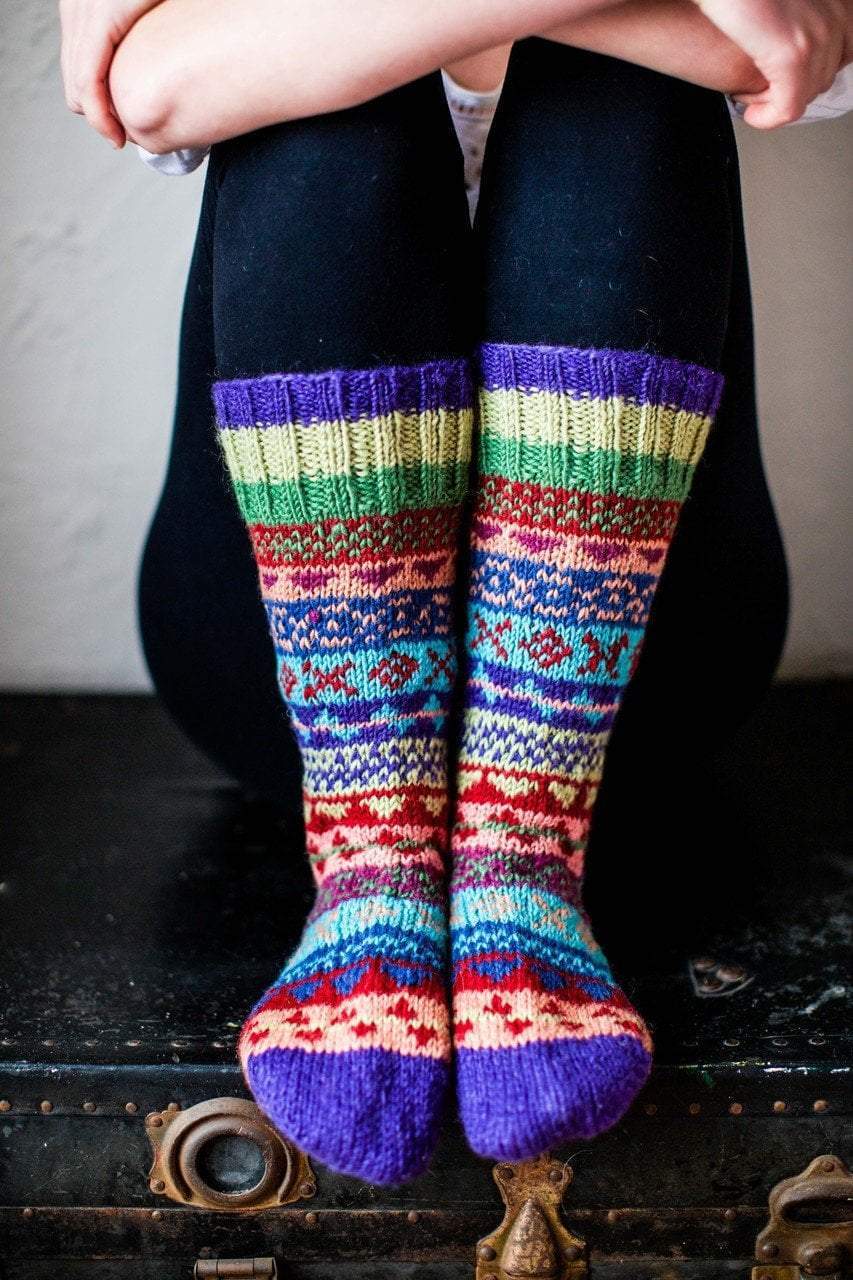 Premium Himalayan Wool Slipper Socks from Nepal - Warm & Cozy Winter House Shoes for Men & Women - Perfect for Home, Office & Travel Comfort