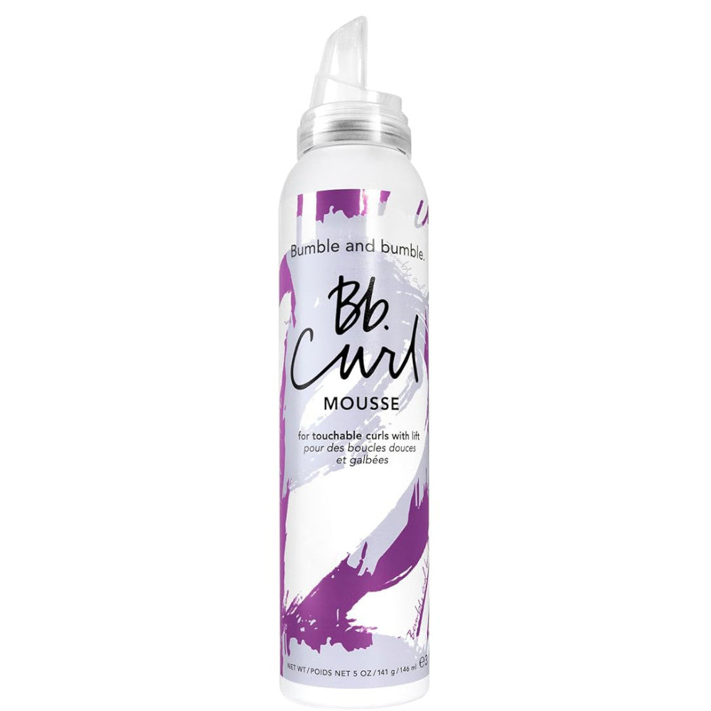 Bumble and Bumble Curl Defining Mousse for Frizzy Hair - 5 oz Lightweight Styling Foam for Natural Curls & Waves - Perfect for Daily Use & Special Occasions