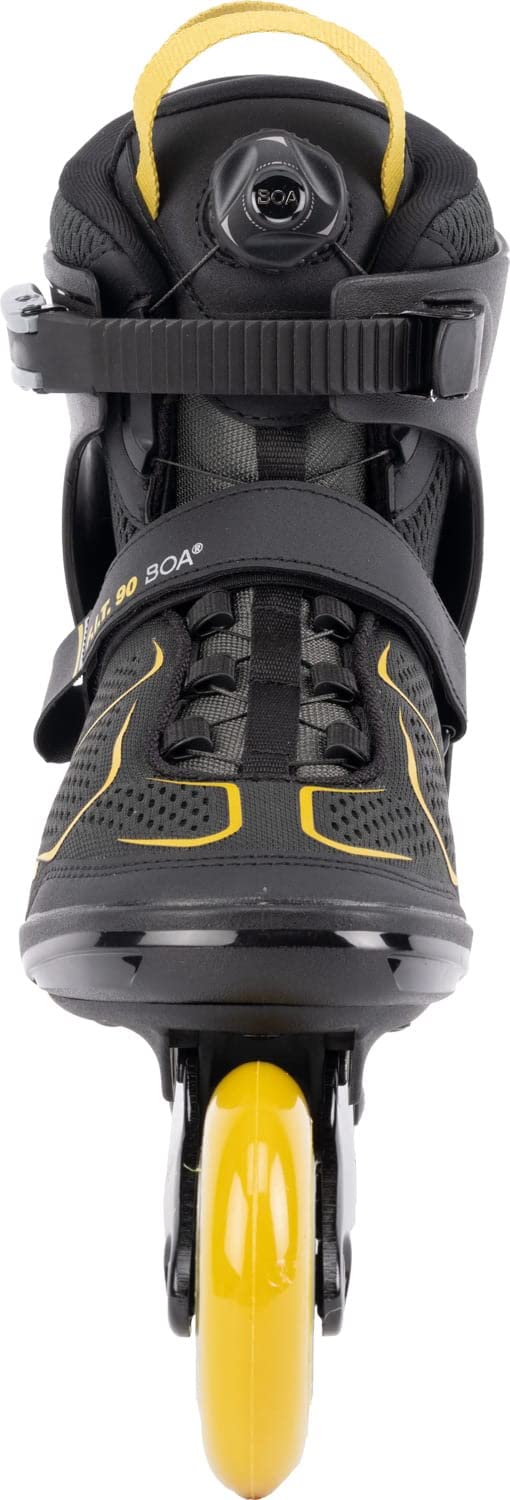 K2 F.I.T. 90 Boa Gray Men's Inline Skates - High Performance Rollerblades for Fitness, Speed Skating & Urban Commuting