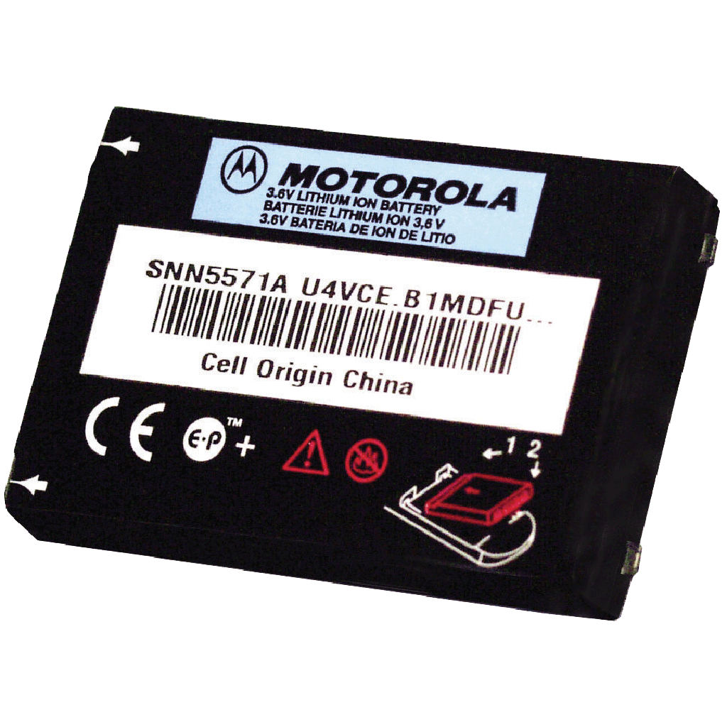 Original Motorola 56557 Replacement Battery - High Capacity Li-ion Battery for Motorola Two-Way Radios - Perfect for Business, Construction & Outdoor Communication