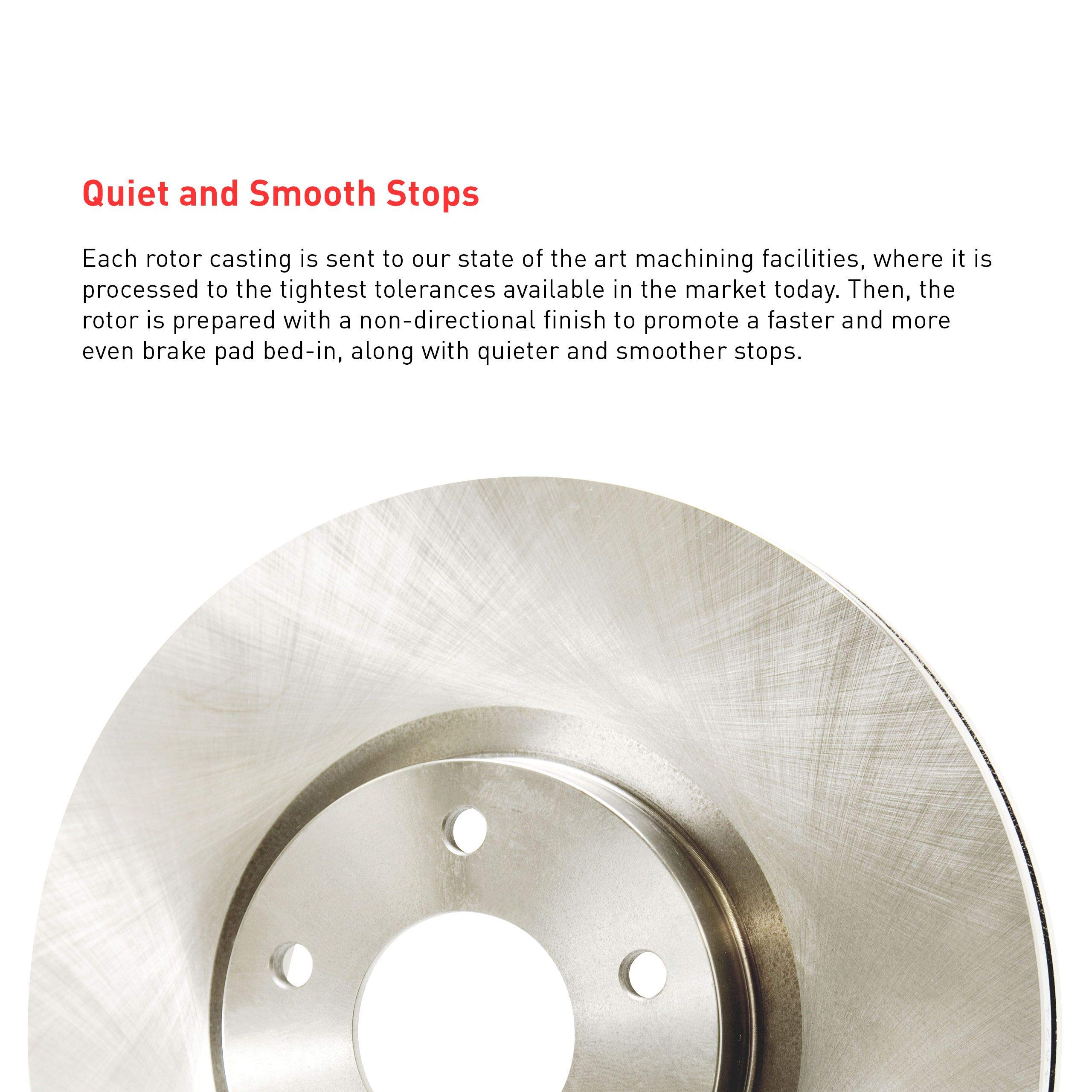 Premium Front Brake Pads & Rotors Set for 1998 Volkswagen Passat - High Performance Disc Brake System - DFC Dynamic Friction - Perfect for Daily Commuting, Highway Driving & City Traffic - Durable Braking for Stop-and-Go Conditions - Ideal for Safe Braking in Rain, Snow & Emergency Stops