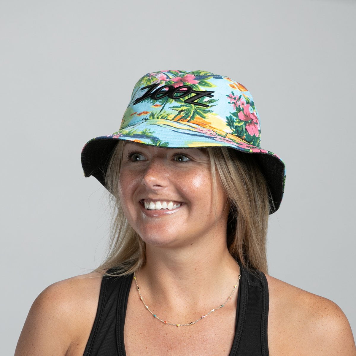 Stylish Unisex Bucket Hat - Yellow Floral Print Sun Hat for Men & Women | Perfect for Beach, Summer Outfits & Outdoor Activities