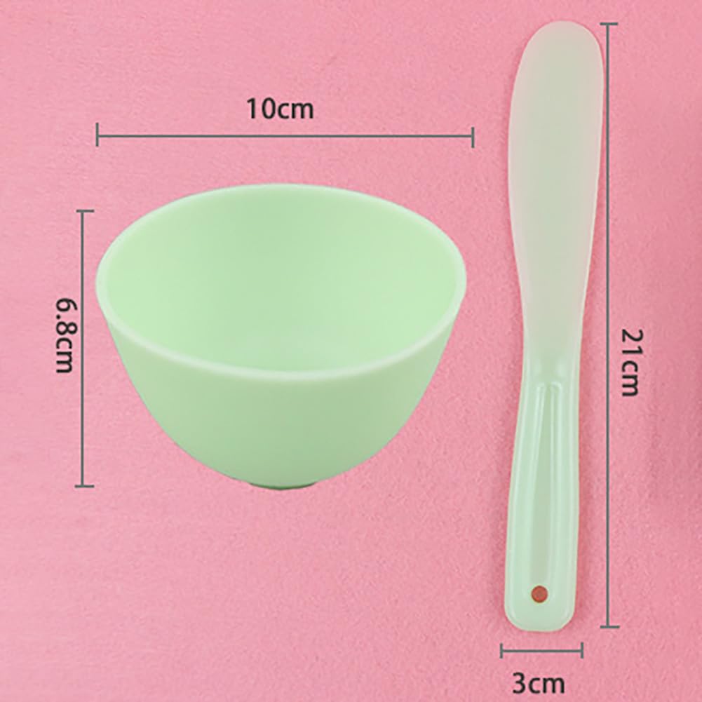 2-Piece Face Mask Mixing Bowl and Spatula Set - Professional Skin Care Mixing Tools for Spa & Facial Treatments - Esthetician Kit for DIY Masks, Creams, and Serums - Perfect for Home Spa, Salon, and Beauty Treatments