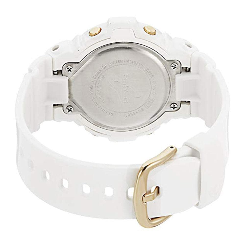 CASIO BABY-G BG 6901 7DR Women's Digital Quartz Watch - White Resin Band, Shock Resistant, 200M Waterproof - Perfect for Swimming, Sports & Outdoor Activities