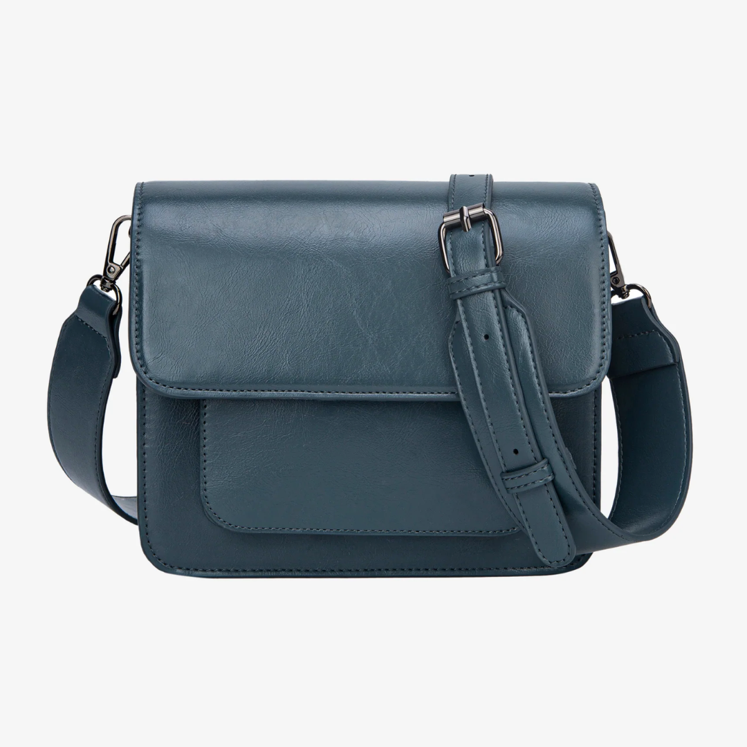 HVISK Graphite Green Cayman Pocket Bag - Stylish & Durable Crossbody Bag for Women, Perfect for Travel, Shopping & Everyday Use