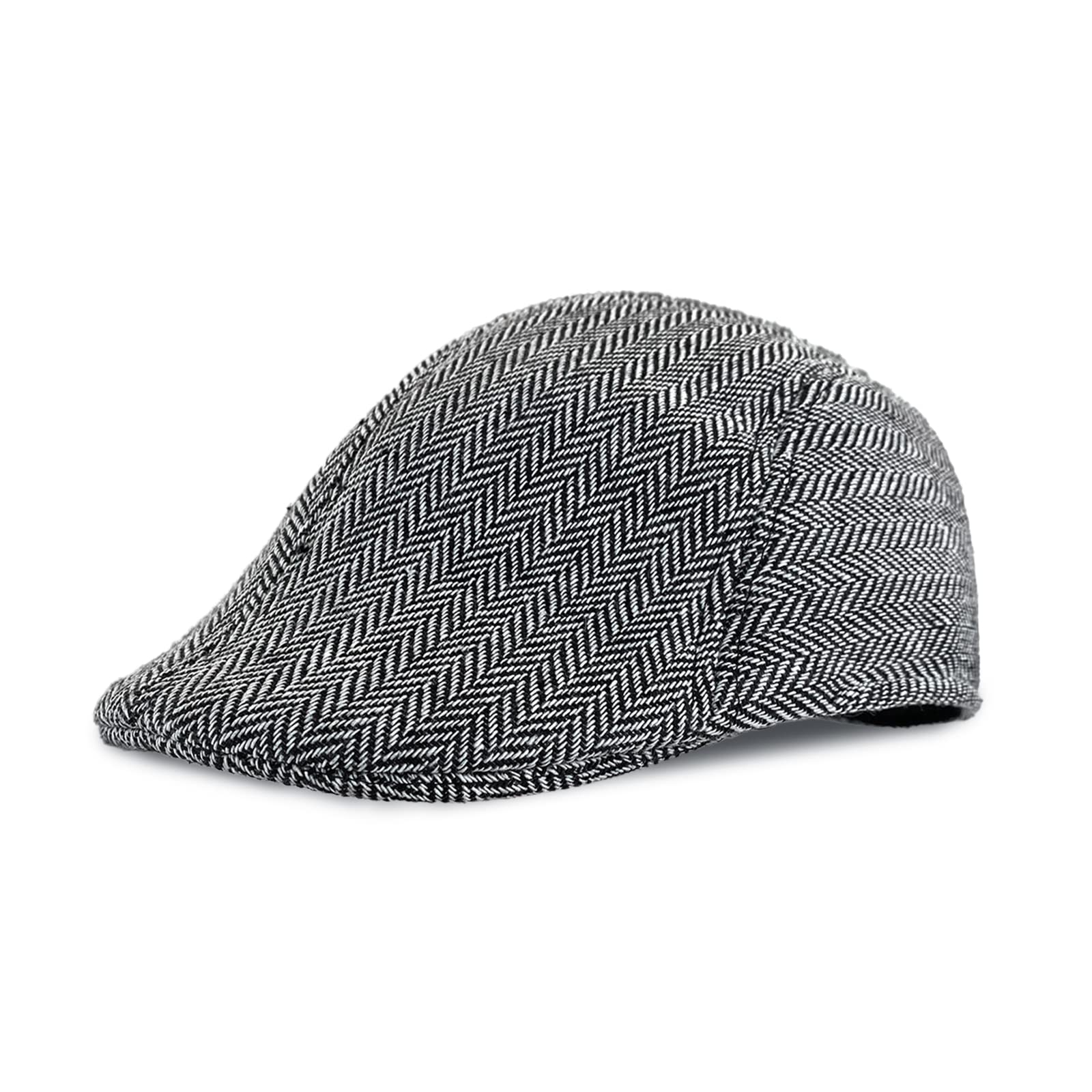 Vintage 1920s Newsboy Cap - Men's Classic Gatsby Ivy Irish Flat Hat, Breathable Beret Cabbie Hat for Golf, Driving & Hunting | Retro Style Winter Warm Hat for Outdoor Activities & Casual Wear