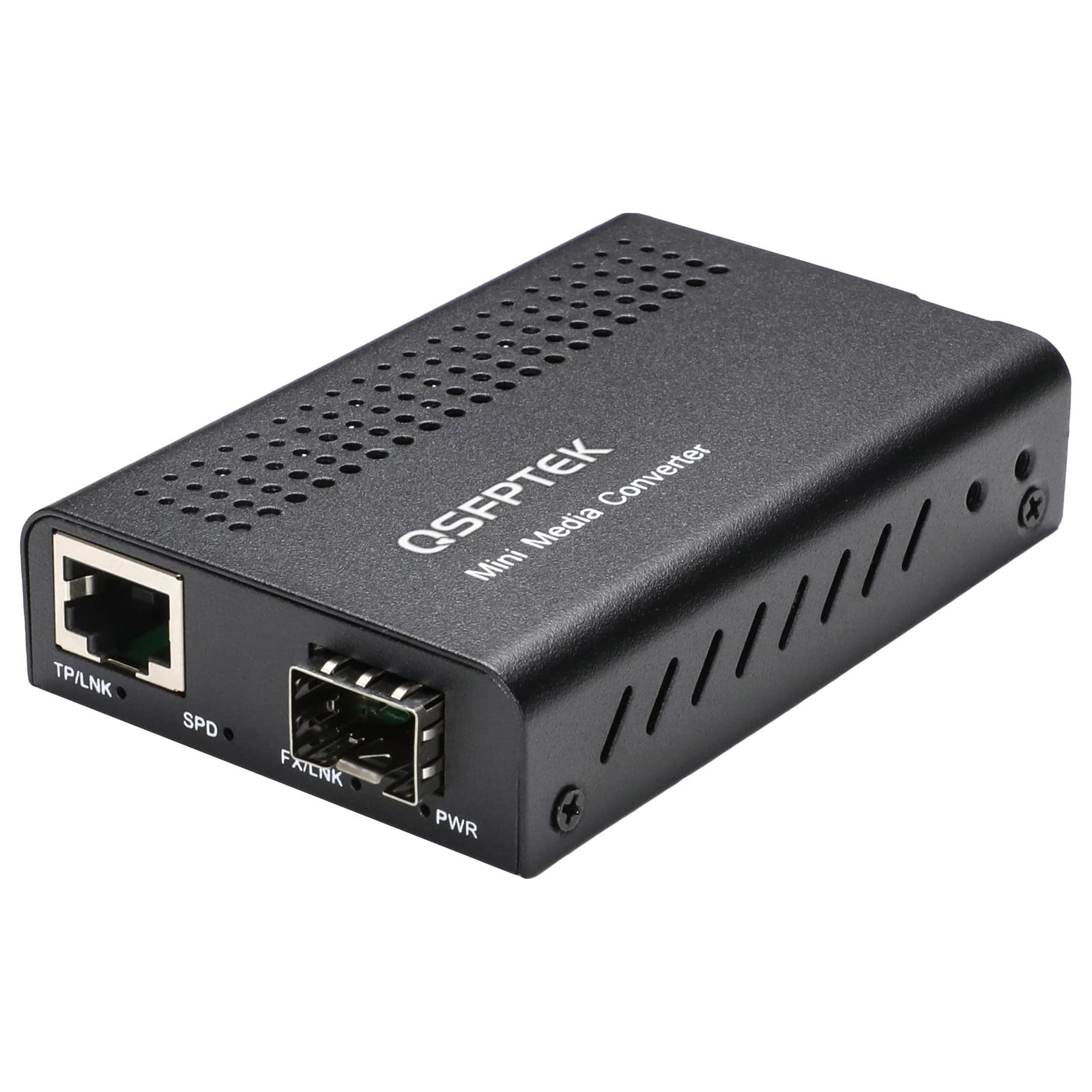 10G Media Converter | 10 Gigabit Fiber to Ethernet Converter | Mini Unmanaged 10GBase-T RJ45 to 10GBase-X SFP+ | Supports 100M/1G/2.5G/5G/10G Speeds | Ideal for Data Centers, Enterprise Networks & High-Speed Internet Connections