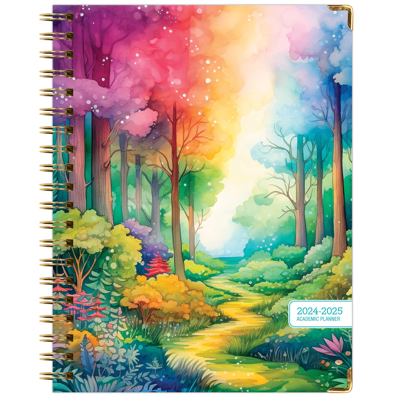 2024-2025 Academic Planner Hardcover - June 2024 to July 2025 Daily Weekly Monthly Organizer - 8.5
