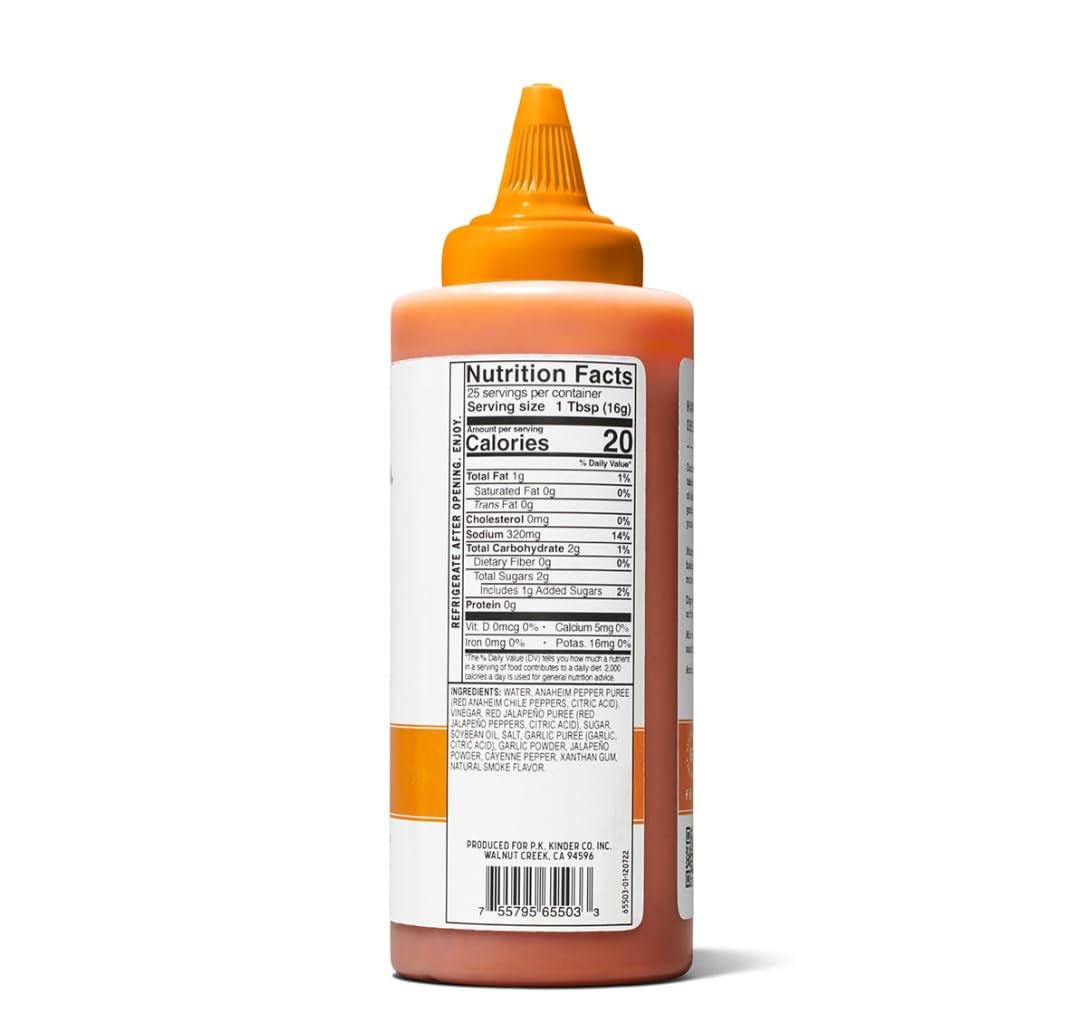 Kinders Buffalo Buttery Wing Sauce 14.2oz & Honey Hot BBQ Sauce 15.5oz Combo Pack - Premium Flavor for Chicken Wings, Ribs, and Grilling - Packaged by Bryant Desai Supplies