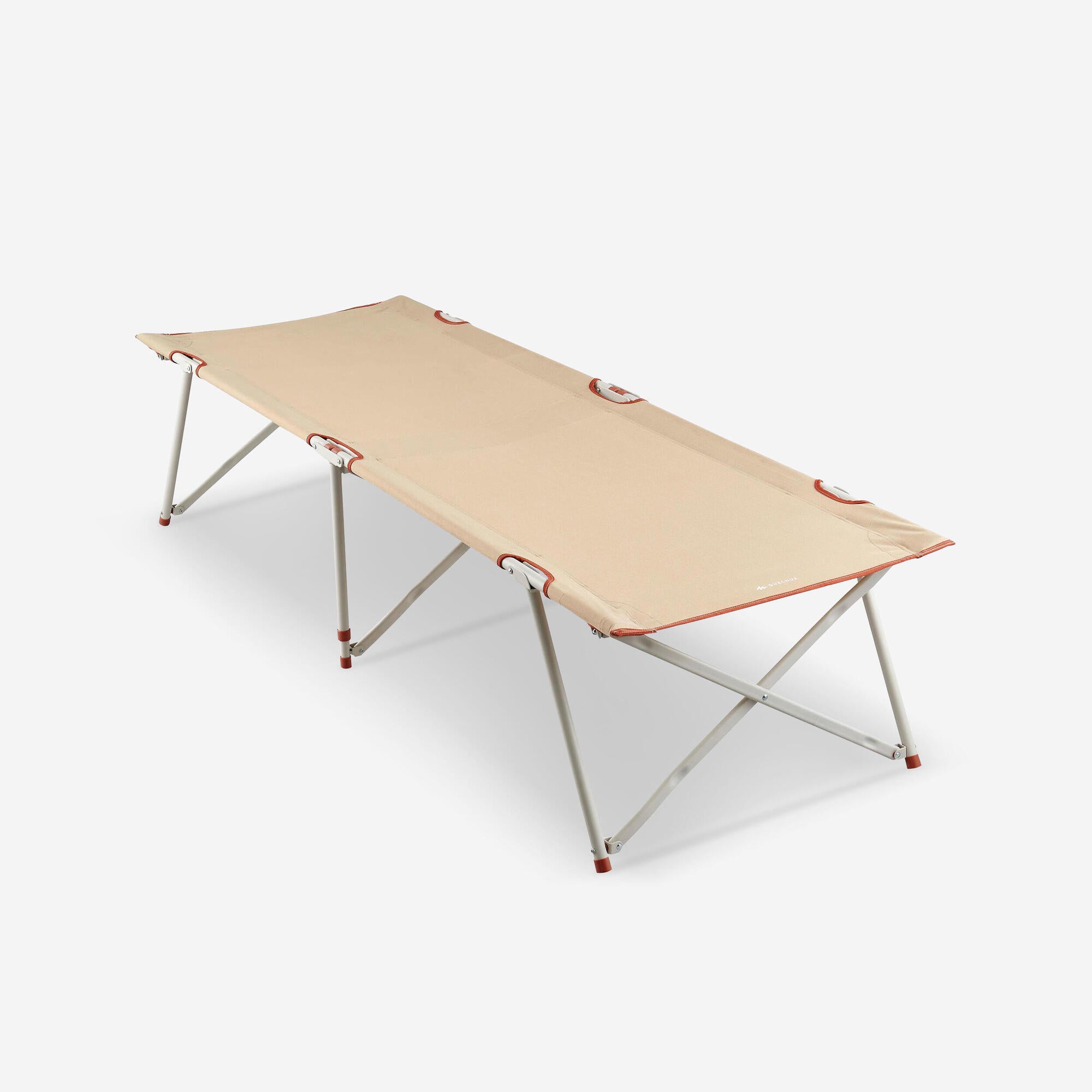 Quechua 26 Inch Foldable 1 Person Camping Cot - Lightweight Portable Bed for Outdoor Adventures, Hiking & Backpacking