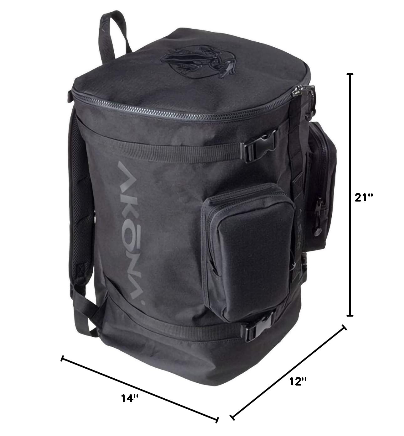 AKONA Globetrotter All-in-One Carry-On Backpack - 40L Travel Backpack with USB Charging Port, Water Resistant, TSA Approved for Airplane - Perfect for Business Trips, Weekend Getaways & International Travel