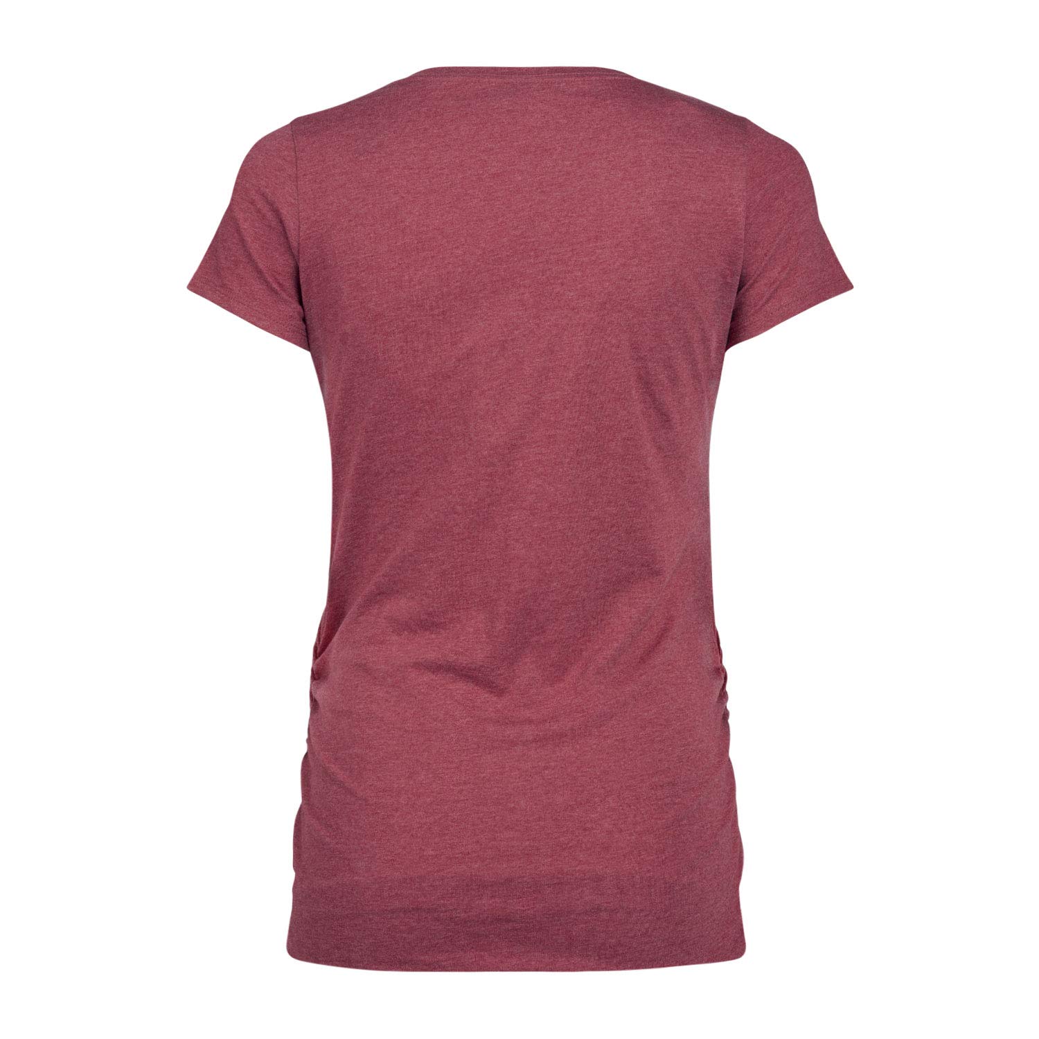 Thankful & Blessed Thanksgiving Maternity Scoop Neck T-Shirt - Soft Cotton Pregnancy Tee for Holiday Family Gatherings & Photos