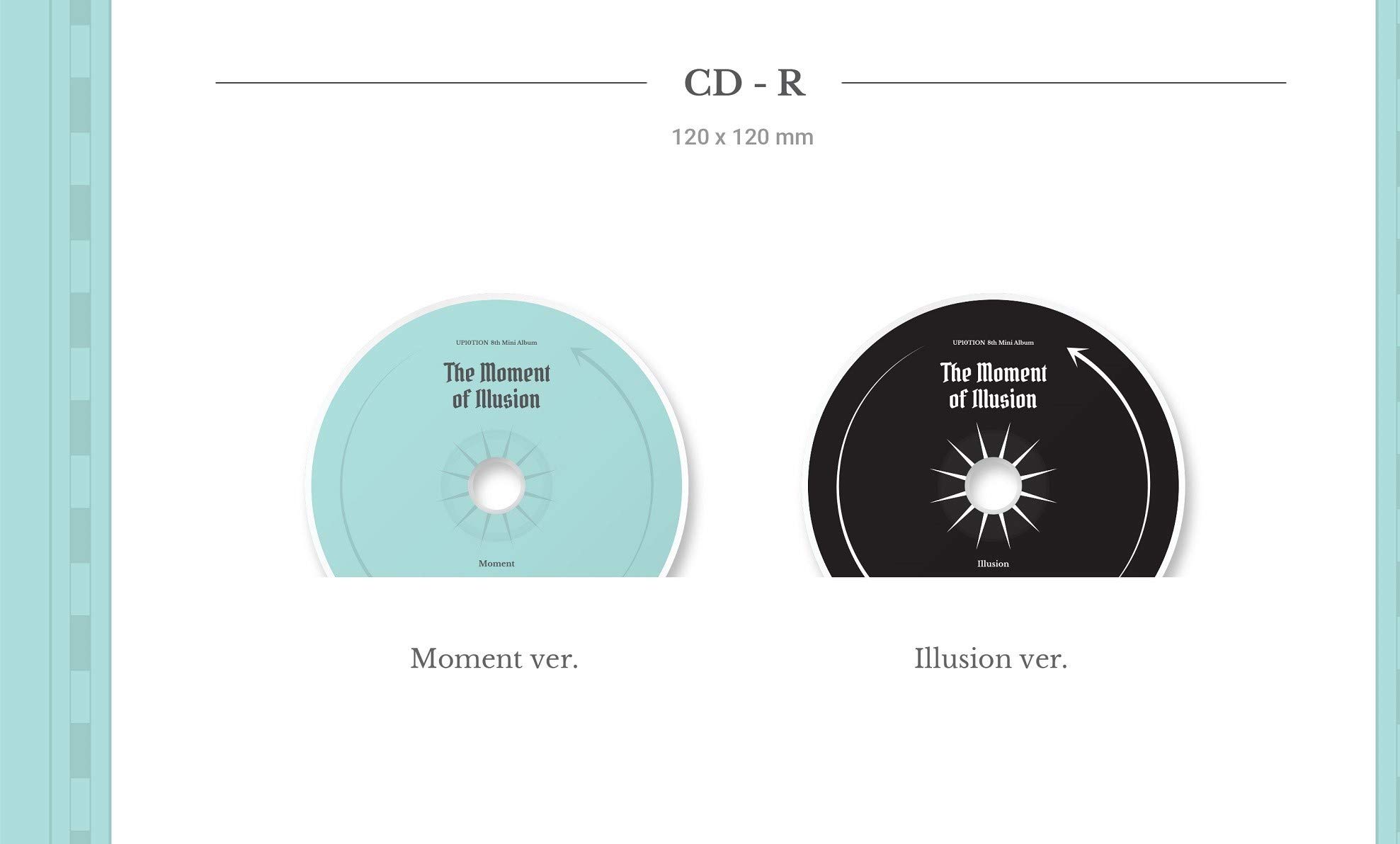 Moment of Illusion Album Version with 88-Page Booklet, Photo Cards & Clear Photo Cards | K-Pop Collectible for Fans, Gift Idea for Music Lovers