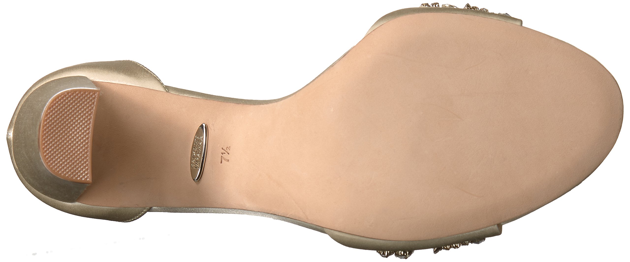 Badgley Mischka Women's Barby Dress Sandals - Elegant Heeled Open-Toe Shoes for Weddings, Parties & Special Occasions