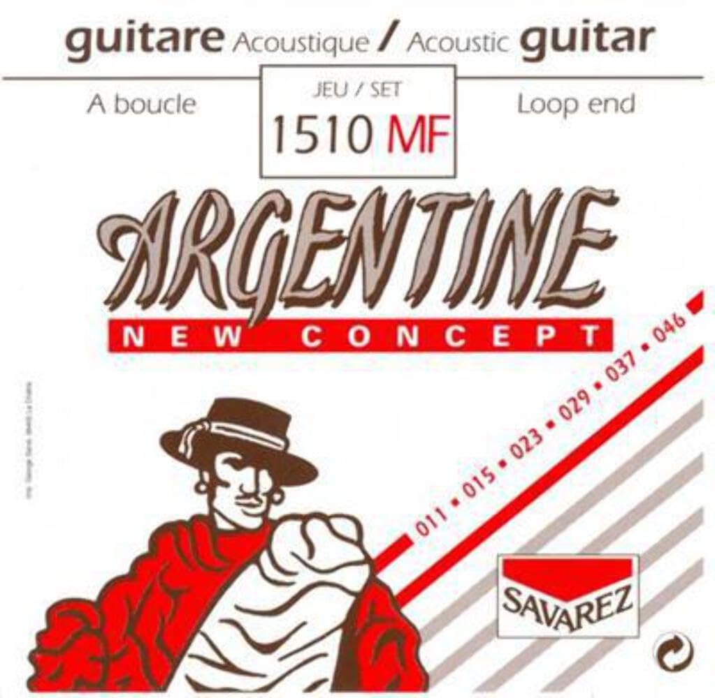Savarez 1510MF Classical Guitar Strings - Premium Argentine Nylon Strings for Classical & Flamenco Guitars - Perfect for Performances, Practice & Recording Sessions