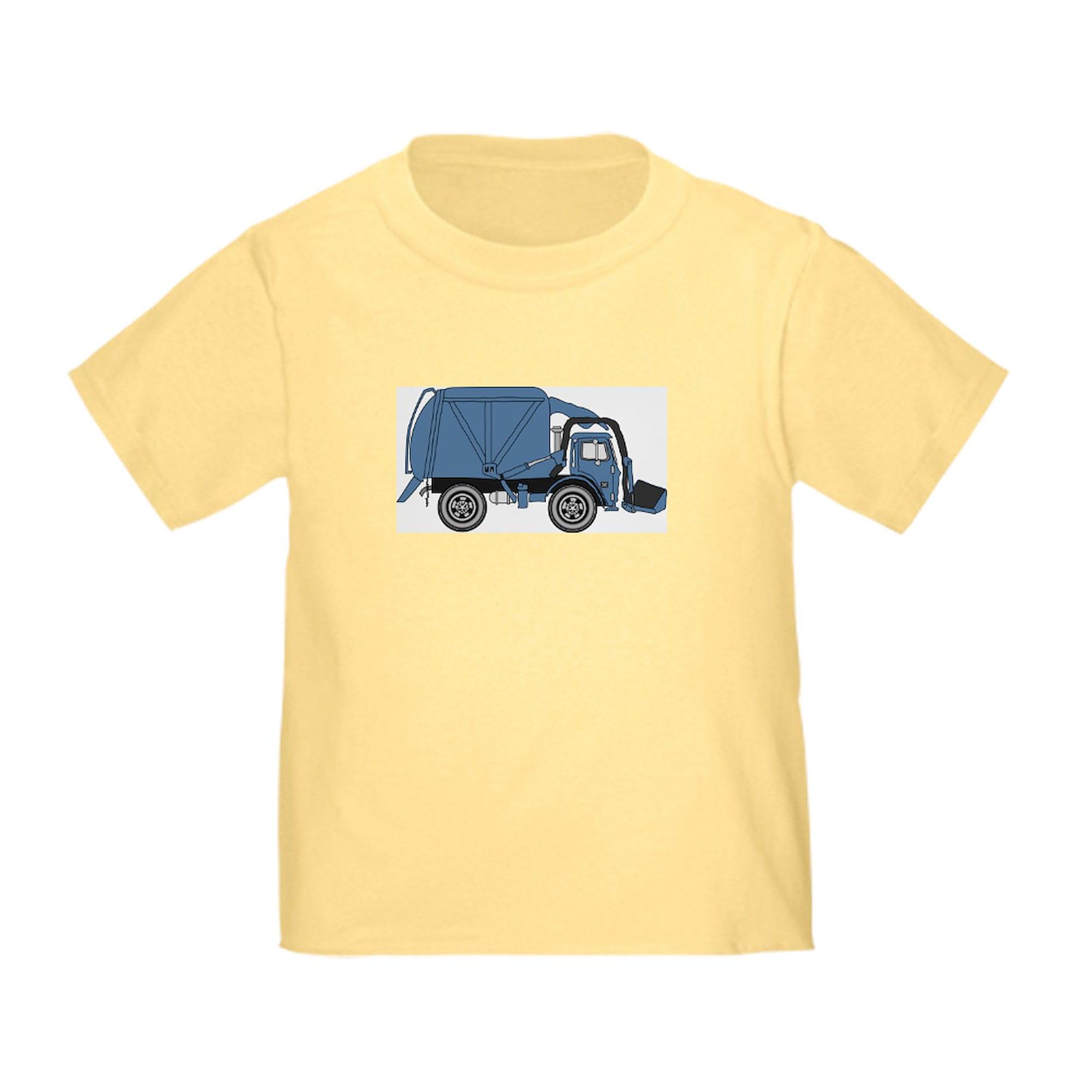 Garbage Truck Toddler T-Shirt - 100% Cotton Cute Graphic Tee for Kids | Fun Playtime & Birthday Outfit