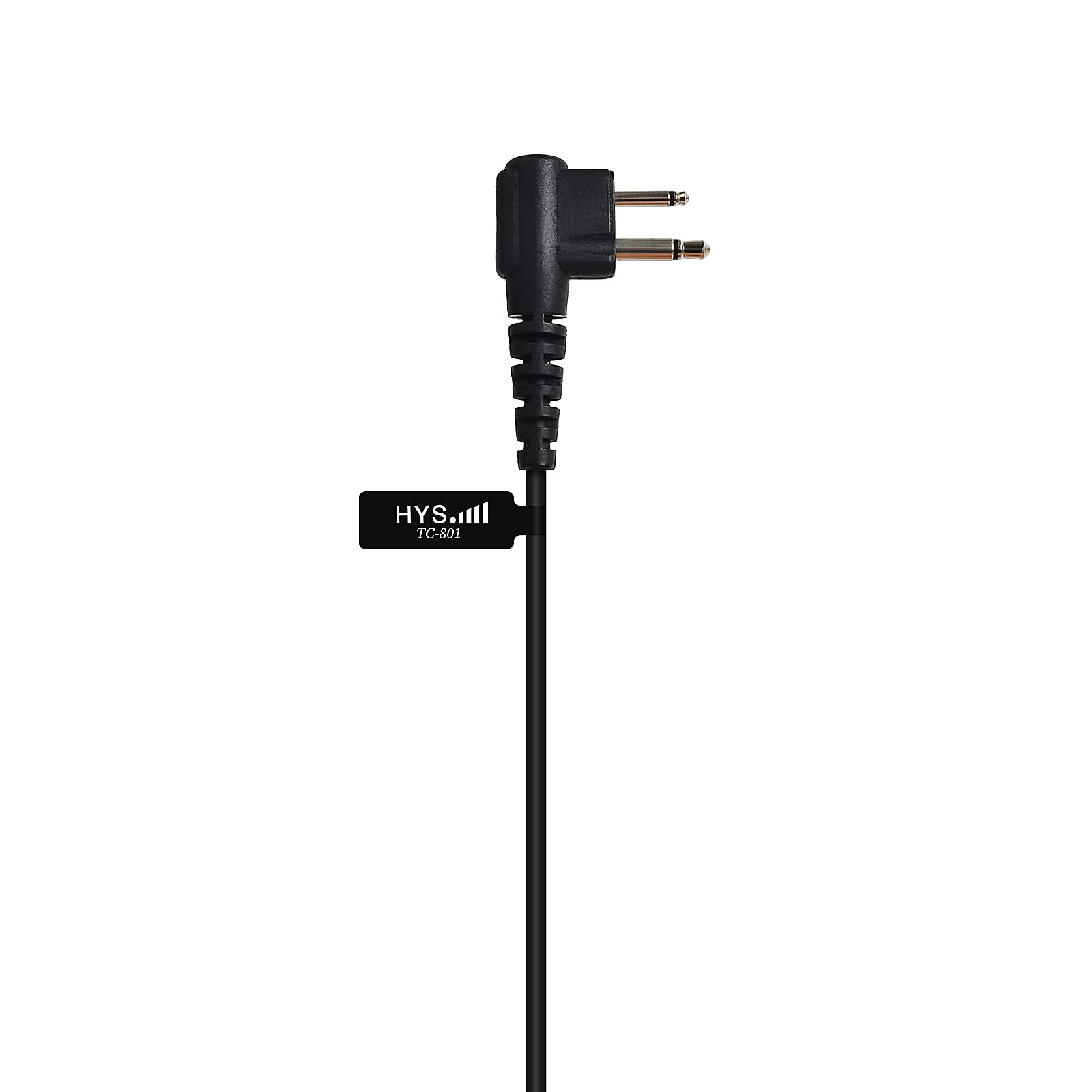 UAYESOK 2 Pin 2 Way Radio Earpiece - Covert Acoustic Air Tube Headset with PTT Mic for Motorola CP040 CP140 Hytera Midland Walkie Talkie - Ideal for Security, Construction & Event Staff Communication