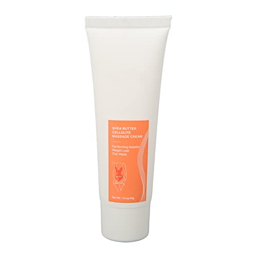 Hot Slimming Cream for Women & Men - Shea Butter Cellulite Massage Cream for Fat Burning & Body Firming - 40g - Perfect for Post-Workout Recovery & Spa Nights
