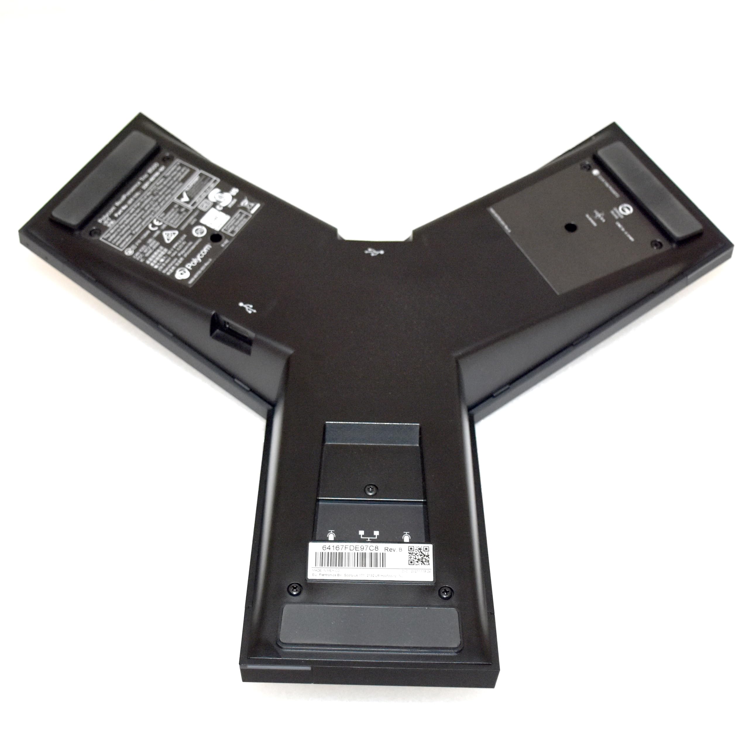 Polycom Trio 8500 IP Conference Phone | Wired & Wireless Bluetooth Speakerphone | Certified Refurbished | Ideal for Office Meetings & Remote Work