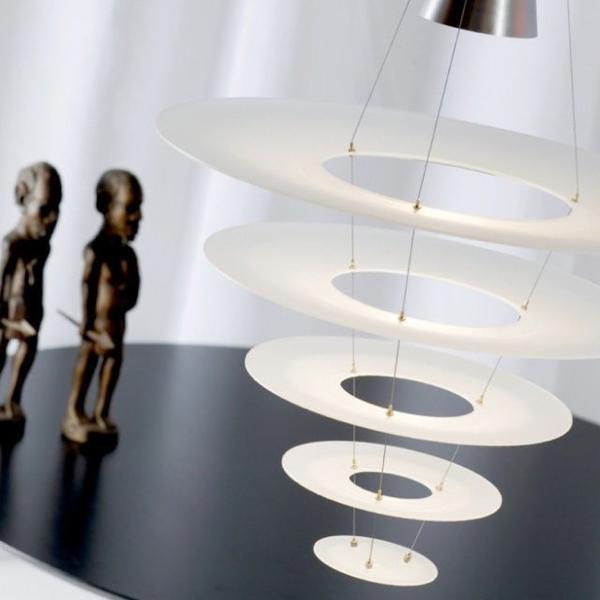 Louis Poulsen Enigma Pendant Light - Modern Scandinavian Design LED Hanging Lamp for Dining Room, Living Room & Bedroom Lighting