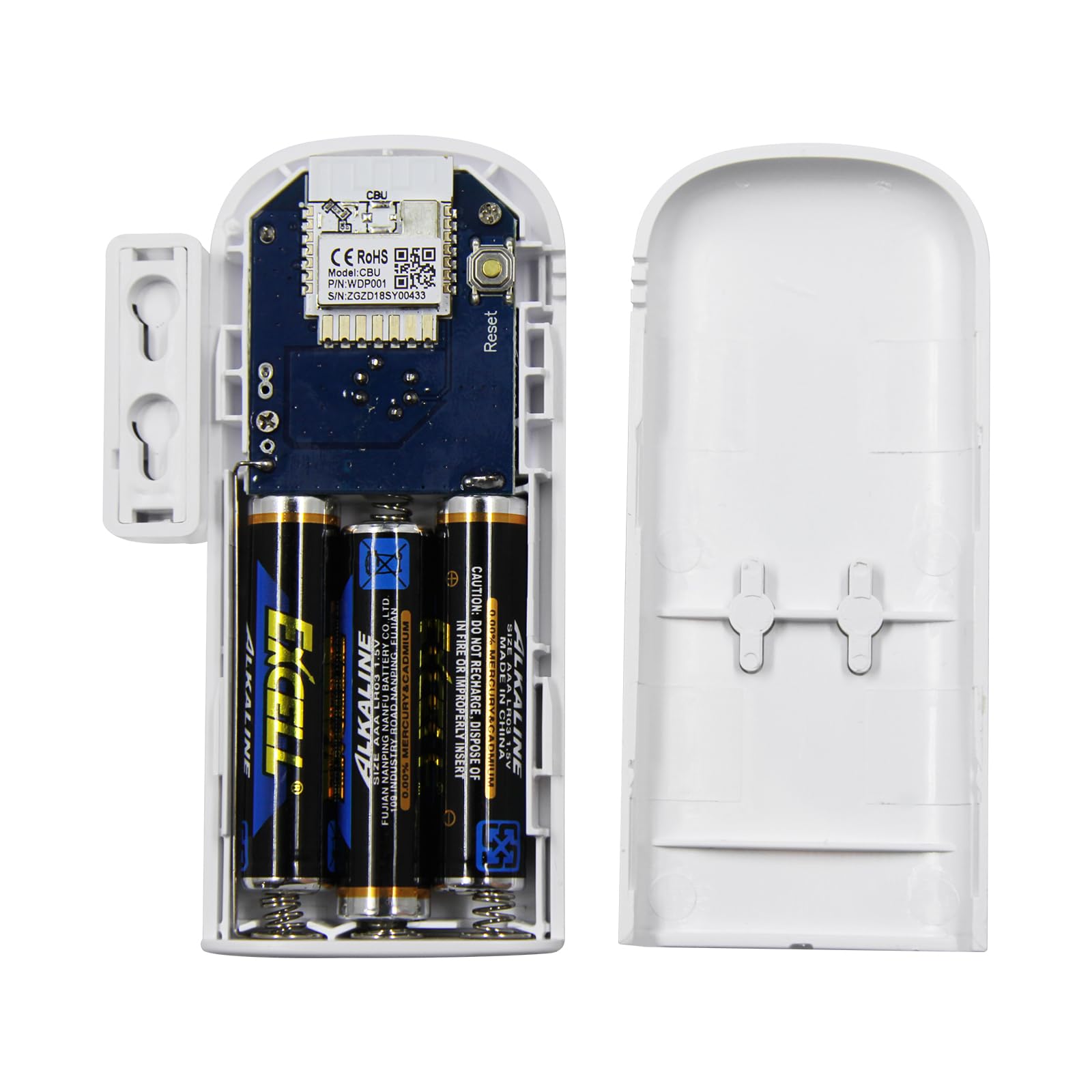 Smart WiFi Door Sensor Alarm - Wireless Window Sensor for Home Security, Remote Monitoring & Alexa Compatibility | Ideal for Smart Homes, Apartments & Vacation Rentals