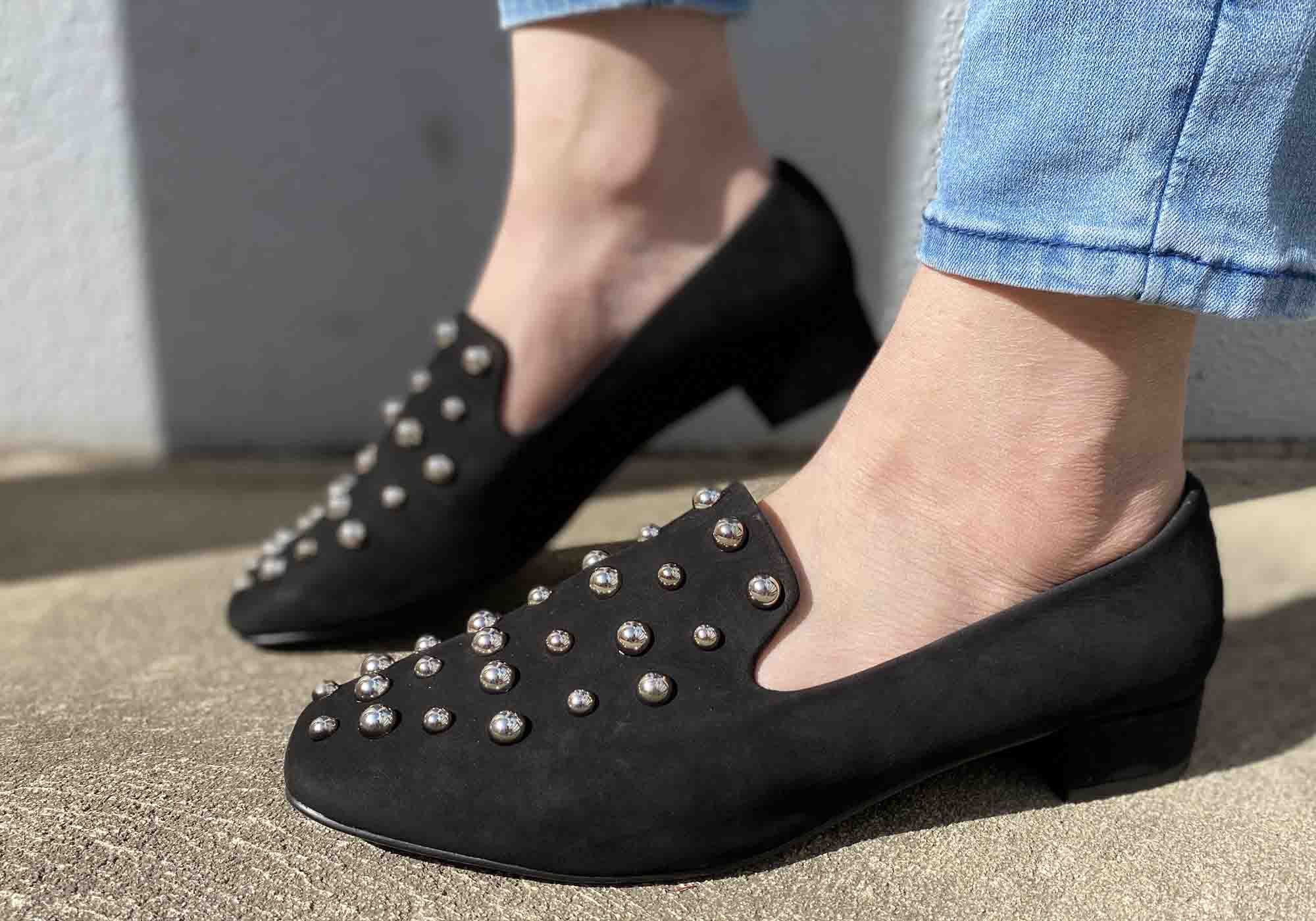 Orcade Telus Women's Low Heel Leather Shoes - Comfortable & Stylish Brazilian Made Loafers for Work, Office & Casual Wear