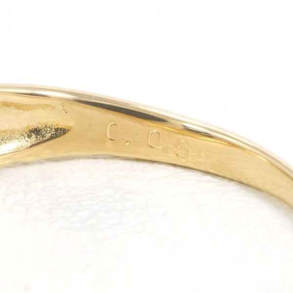 18K Yellow Gold Diamond Ring for Women - Elegant Wedding, Engagement & Anniversary Jewelry Gift - Perfect for Bridal, Proposal & Special Occasions