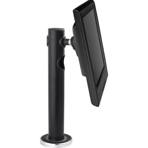 Atdec SD POS VBM Counter Mount for 24 Inch Flat Panel Display - Black - 19.96 kg Load Capacity - VESA 75x75/100x100 Compatible - Perfect for Retail POS, Restaurant Kiosks & Digital Signage Displays