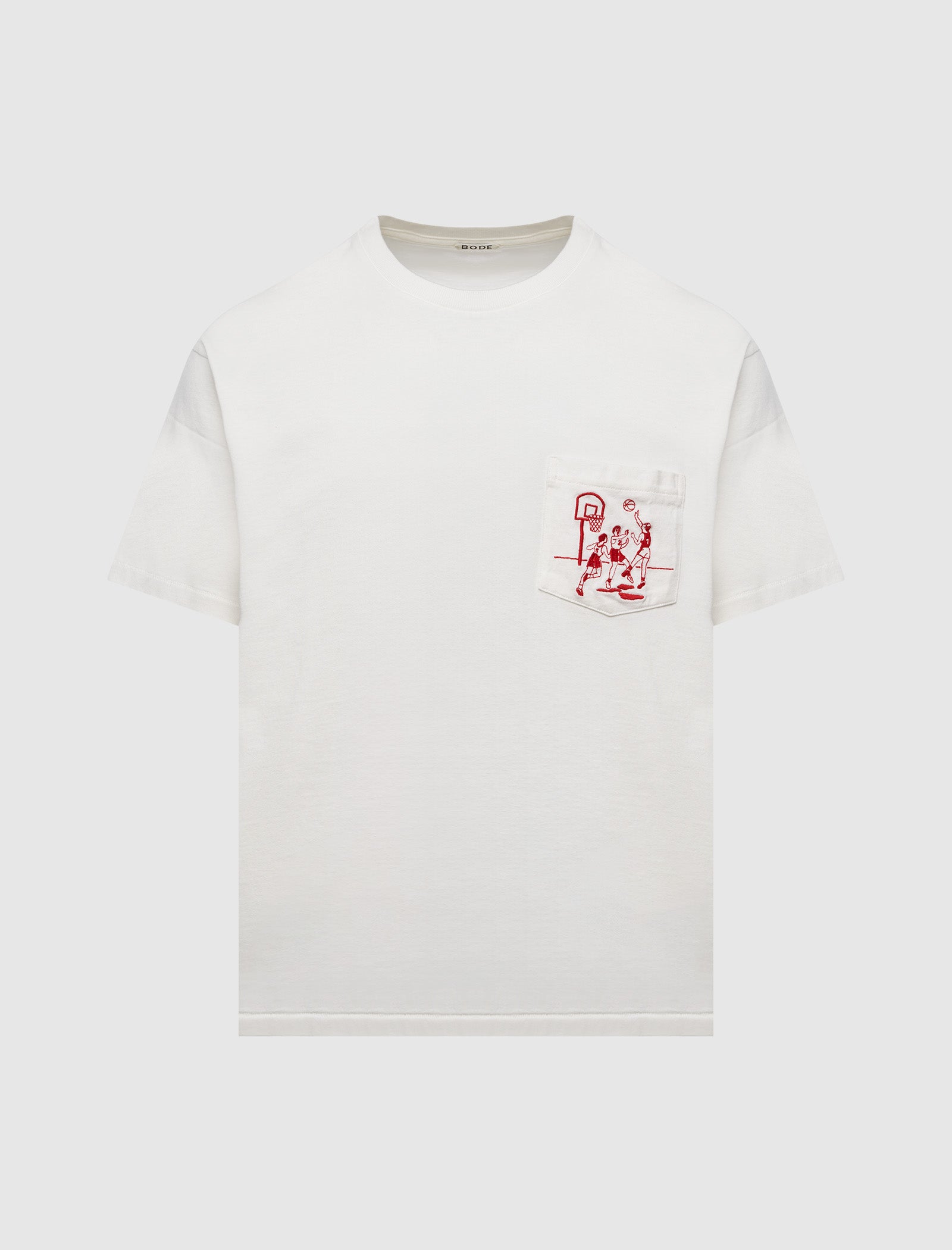 Bode New York Hoop Tee - Vintage-Inspired Cotton T-Shirt for Men & Women | Casual Wear, Street Style, Everyday Outfits