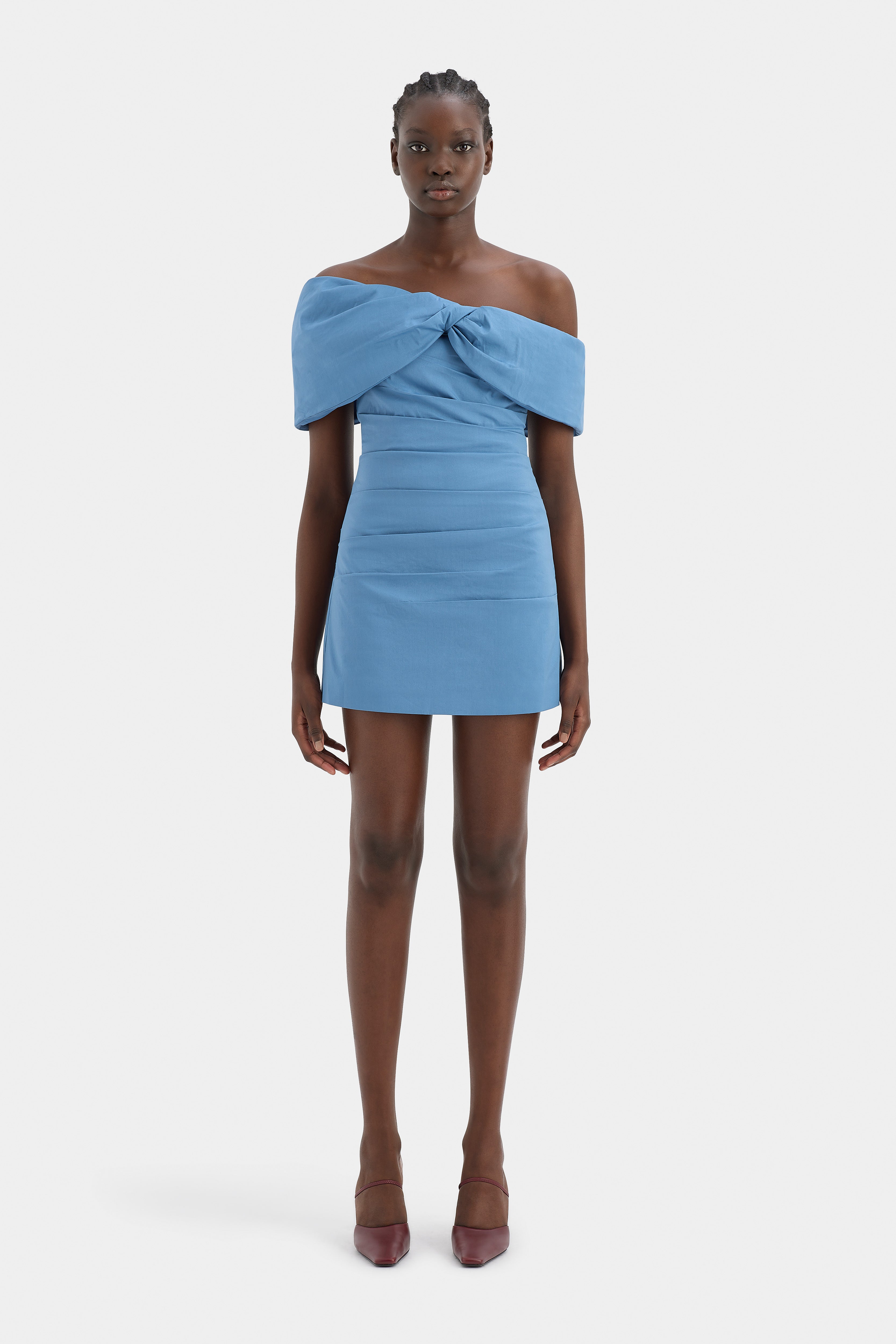 Jones Off Shoulder Mini Dress - Flirty Summer Party Dress for Women, Date Night & Beach Outfits | Sexy Sleeveless Bodycon Dress for Club & Vacation