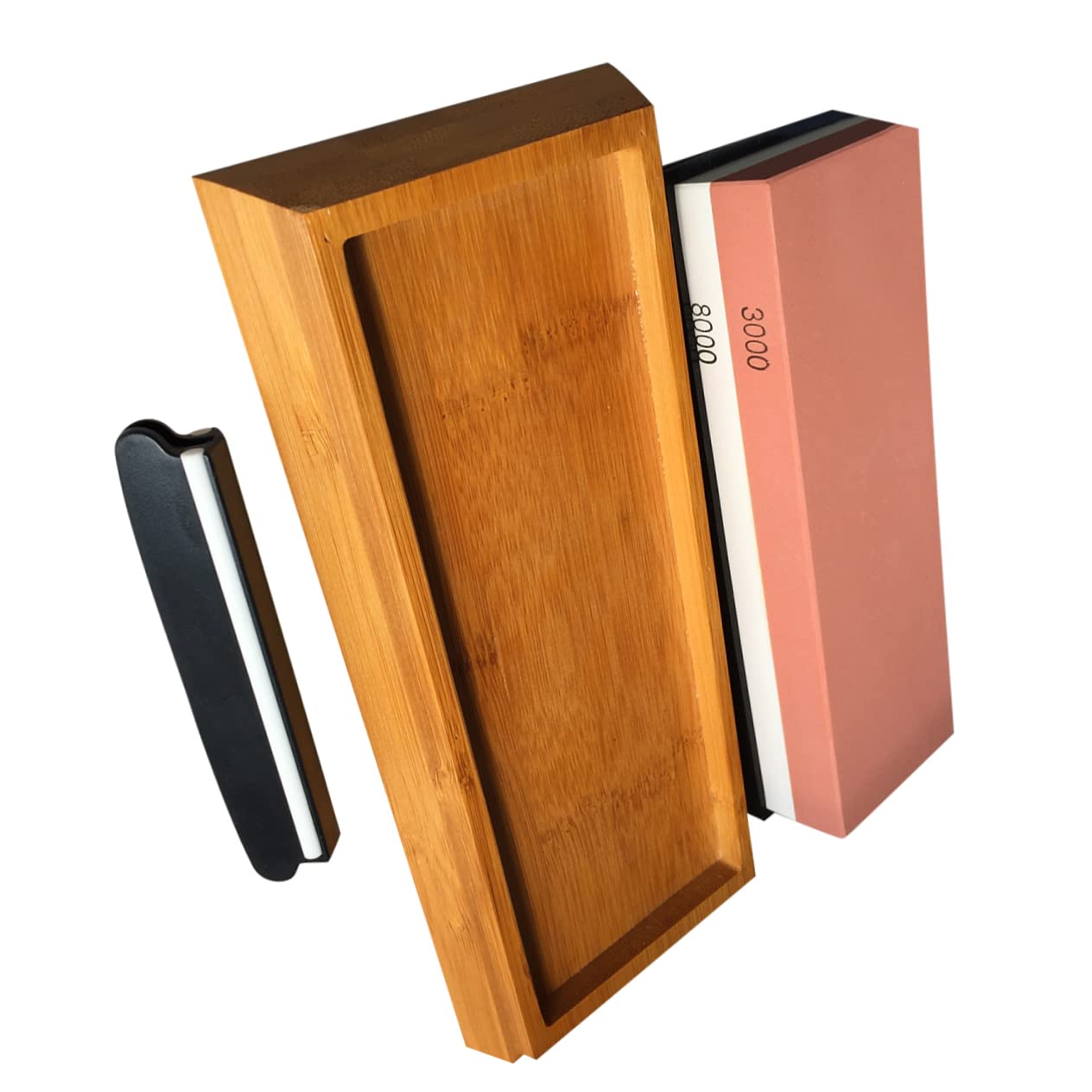 YARNOW Knife Sharpener Set - Professional Steel Sharpening Rod & Wooden Handle for Kitchen Knives, Scissors, and Garden Shears - Perfect for Chefs, Home Cooks, and Outdoor Enthusiasts - Ideal for Kitchen Prep, BBQ, and Gardening Tools Maintenance