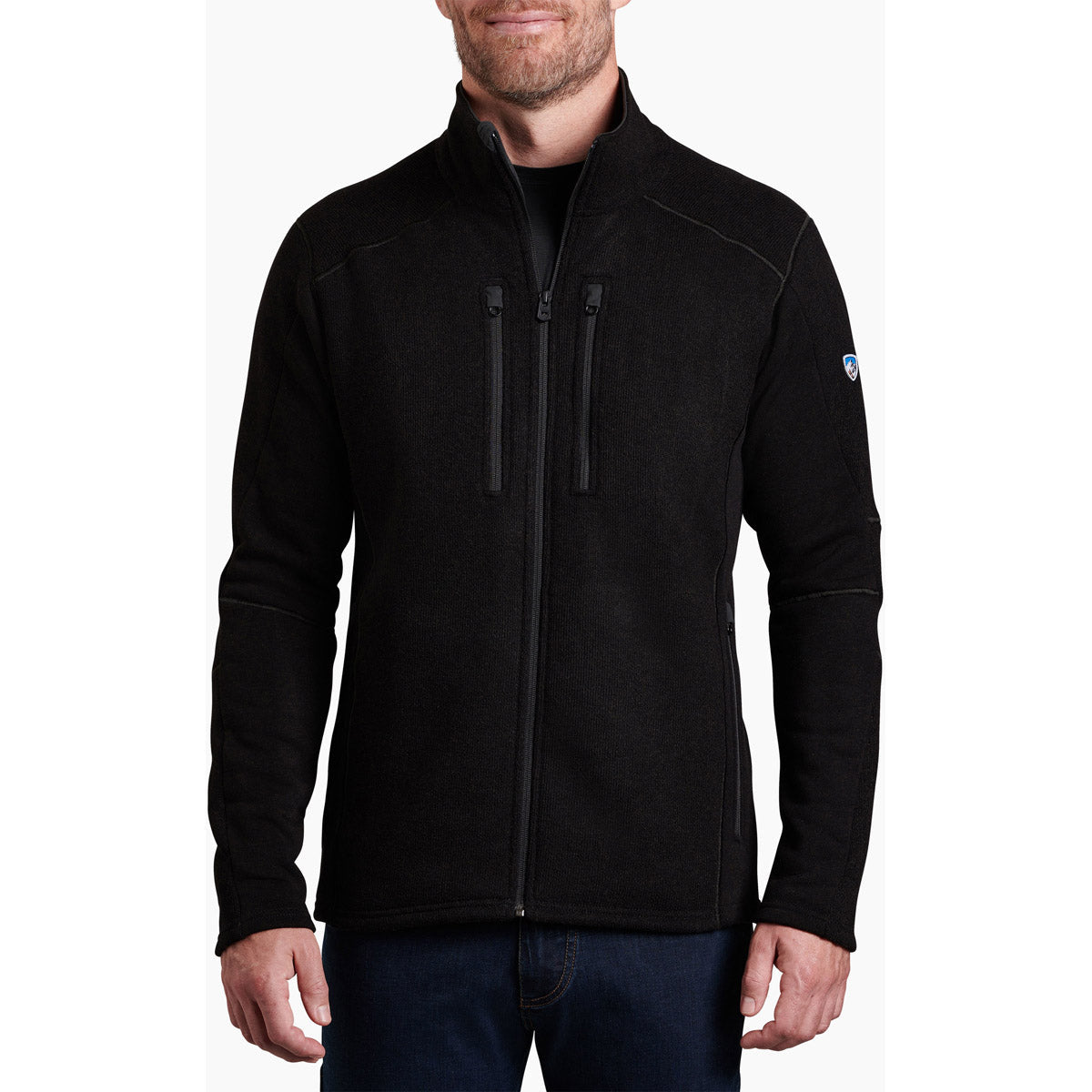 Men's Interceptr Fleece Jacket - Lightweight Warm Winter Coat for Outdoor Hiking & Casual Wear