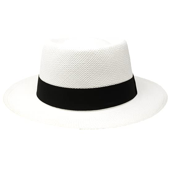 Gamboa Original Panama Hat for Men & Women – Borsalino Straw Summer Hat with UV UPF50+ Sun Protection – Perfect for Beach, Travel & Outdoor Activities