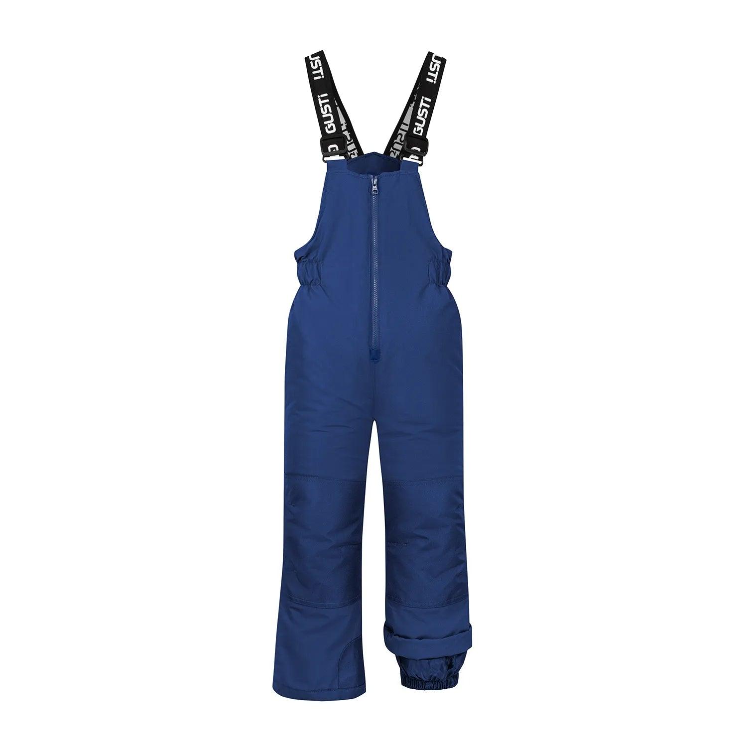 Gusti Girls Winter Snowsuit with Polkadot Design - Waterproof & Warm (Sizes 3T to 13/14 Years) - Perfect for Snow Play, Skiing & Outdoor Winter Activities