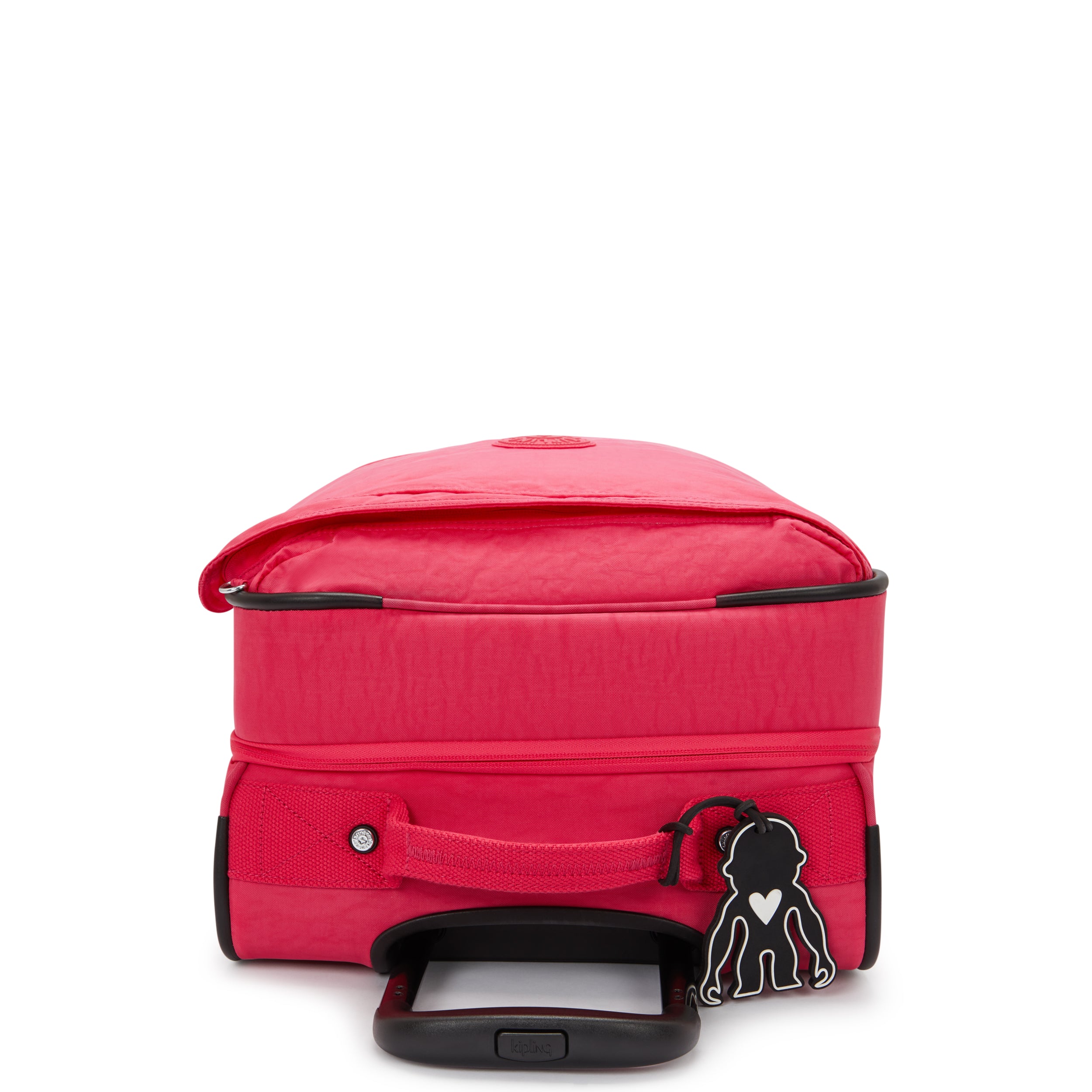 Kipling Spontaneous Small Rolling Luggage - Lightweight Carry-On Suitcase with 360° Wheels for Women, Resort Pink | Perfect for Business Travel, Weekend Getaways & Airplane Carry-On