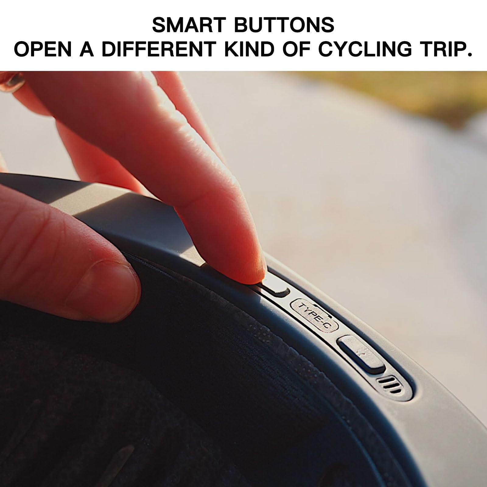 Smart Bike Helmet with Bluetooth & Built-in Speakers for Adults - Auto Brake Blinker, LED Turn Signals & Remote Control - Perfect for Commuting, Cycling & Outdoor Adventures