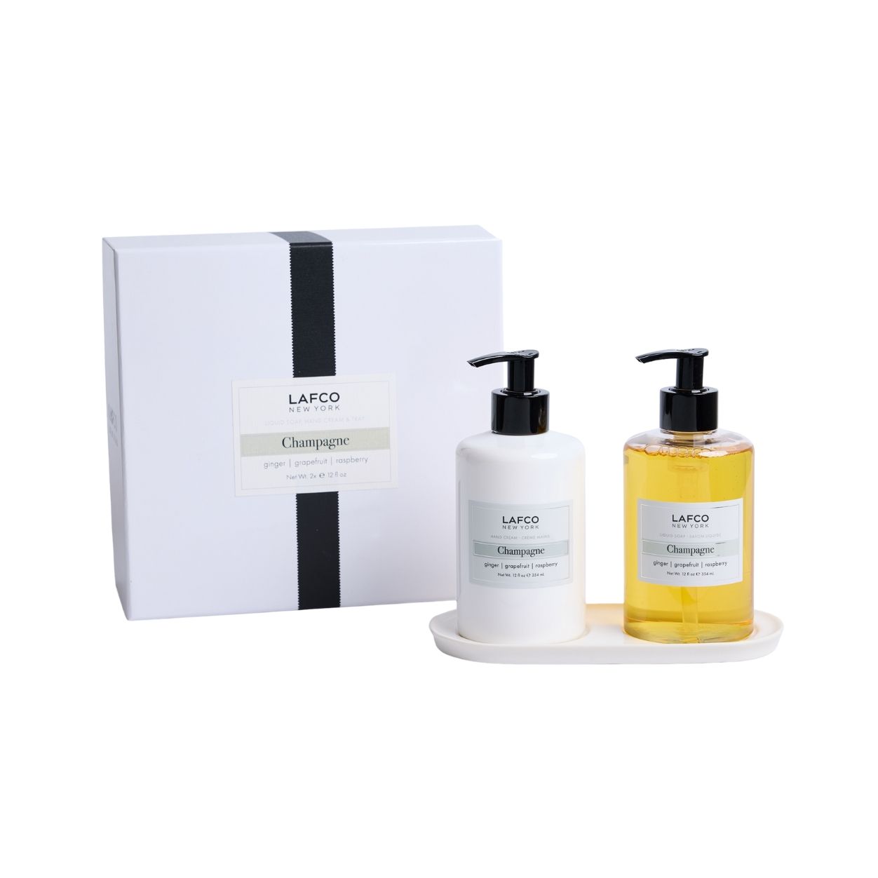 Luxury Champagne Hand Care Gift Set - Limited Edition for Spa, Home & Gifting | Moisturizing Hand Cream & Nail Care Kit
