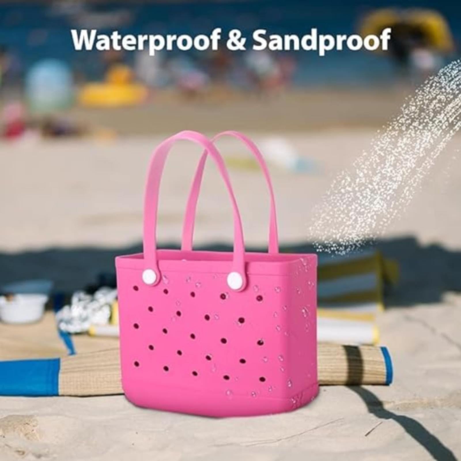Waterproof Beach Tote Bag - Washable for Pool & Boat Sports