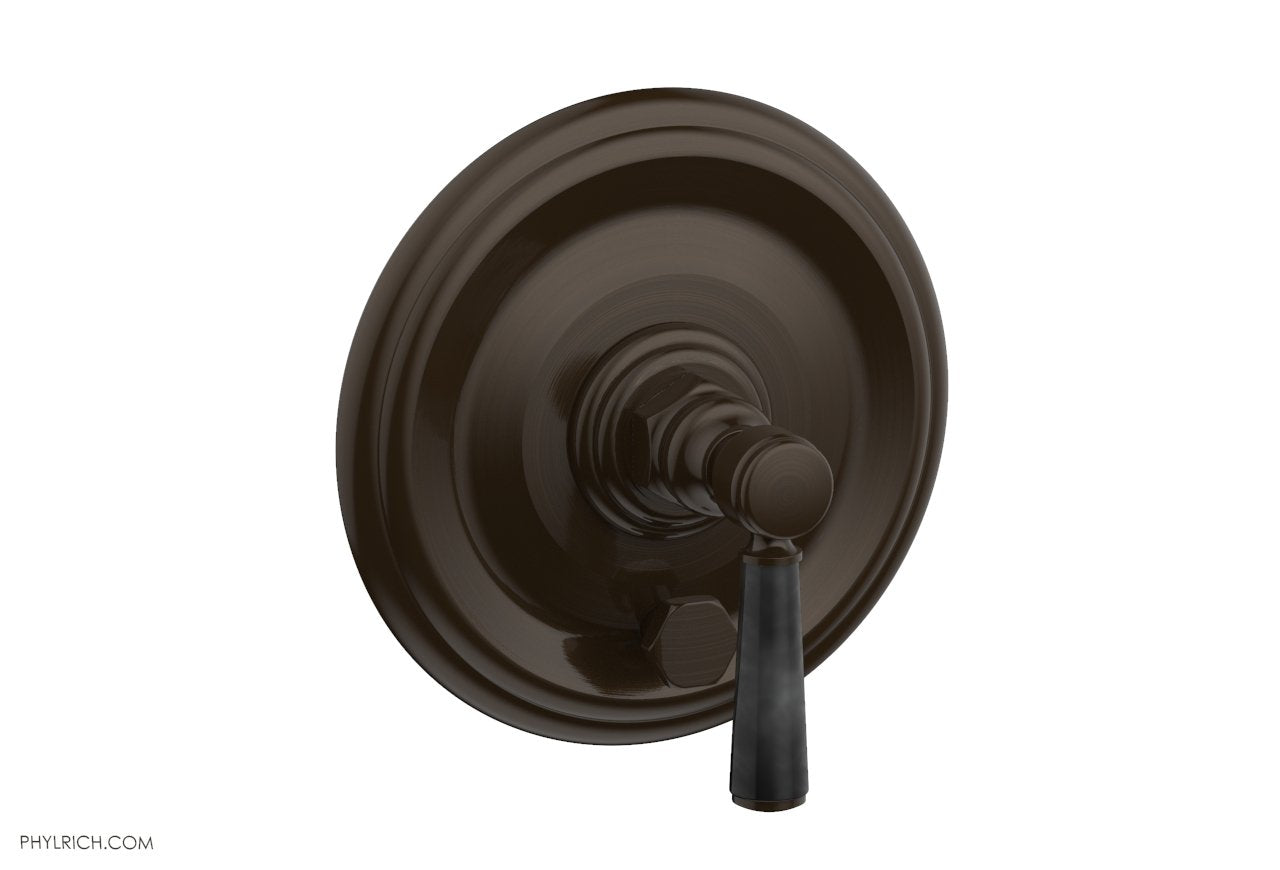 HEX TRADITIONAL Pressure Balance Shower Plate with Diverter and Handle Trim Set - 4 164 - Perfect for Bathroom Renovation and Modern Home Upgrade