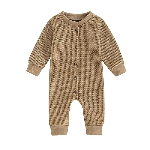 E - Knit Buttons Kaki