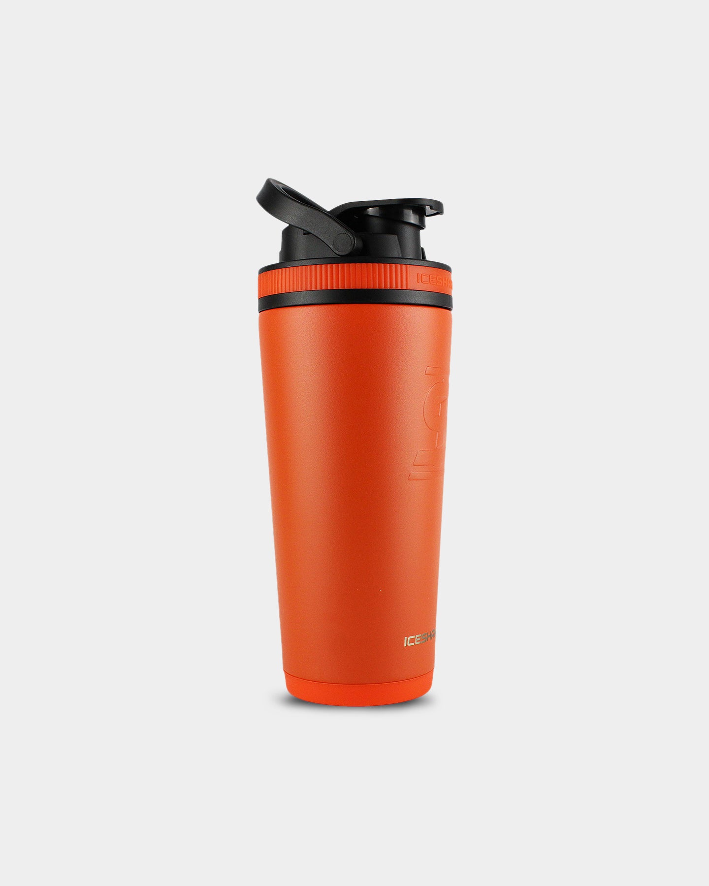 26oz Ice Shaker Protein Shaker Bottle - Leak Proof Workout Water Bottle for Gym, Sports & Travel - BPA Free Fitness Shaker Cup with Mixing Ball & Time Marker