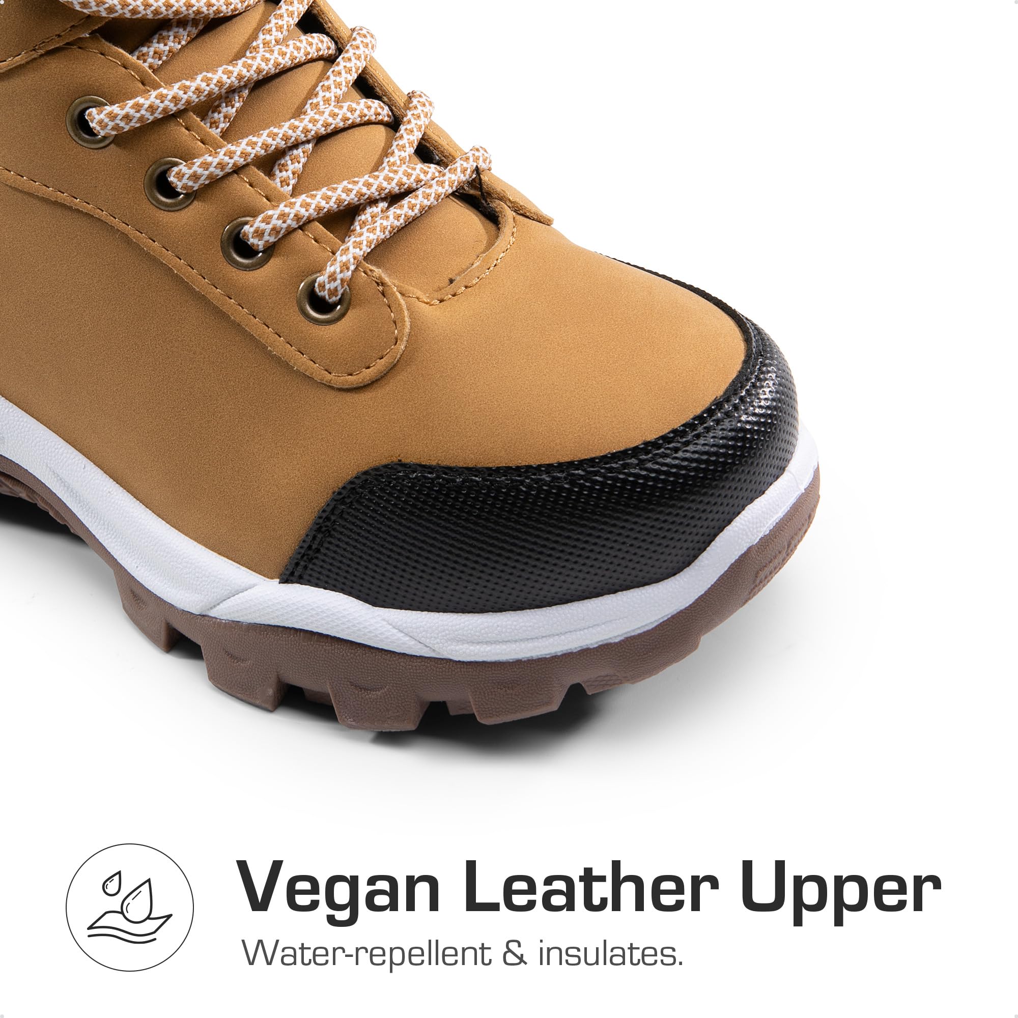 DREAM PAIRS Kids Hiking Boots for Boys & Girls - Lightweight High-Top Outdoor Shoes with Lace-Up Closure for Little & Big Kids - Perfect for Hiking, Camping & Outdoor Adventures
