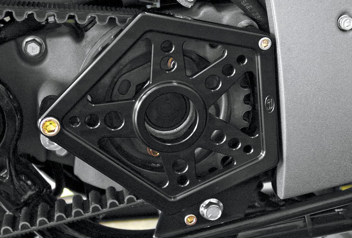 Joker Machine Sprocket Cover 10810B - Premium Motorcycle Sprocket Protector for Harley Davidson, Cruiser & Chopper Bikes - Durable Aluminum Alloy Cover for Enhanced Bike Protection & Style Upgrade
