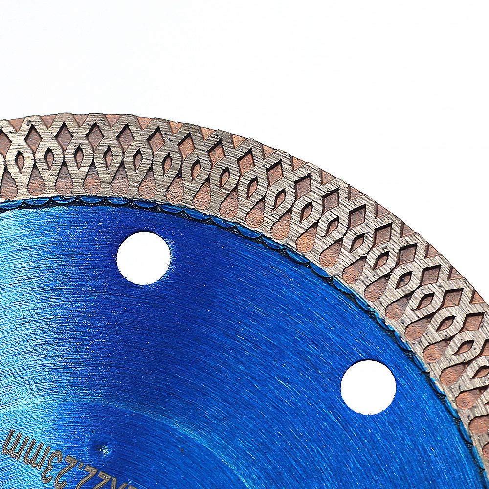 4.5 Inch Ultra Thin Diamond Tile Saw Blade - Premium Porcelain, Granite & Marble Cutting Disc (4.5in) - Perfect for Wet/Dry Cutting, DIY Home Renovation & Professional Tile Installation