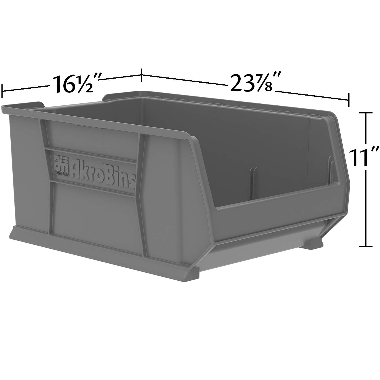 Akro-Mils 30288 Large Plastic Storage Bins - 24