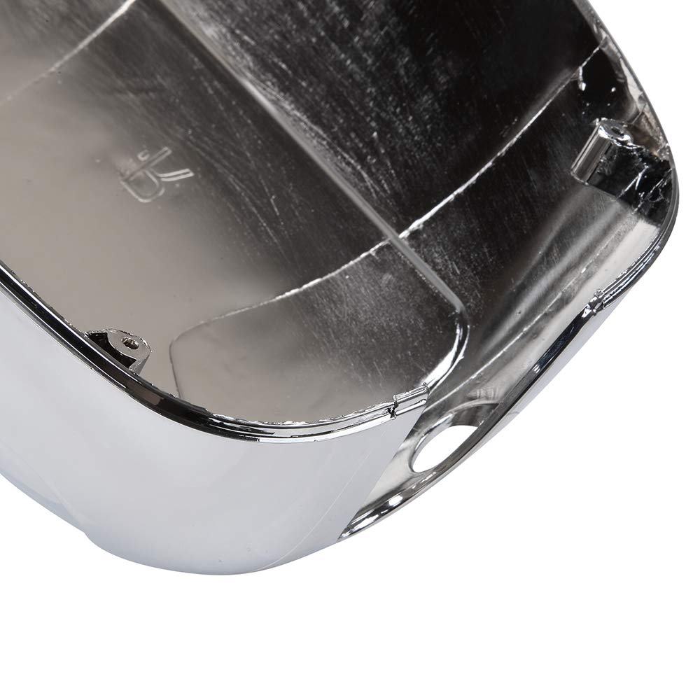 ROADFAR Chrome Side Door Mirrors for 1997-2010 International 9200 9400i 9900i Trucks - Left & Right Hood Mirrors with Mirror Caps | Heavy Duty Truck Replacement Parts for Improved Visibility & Safety