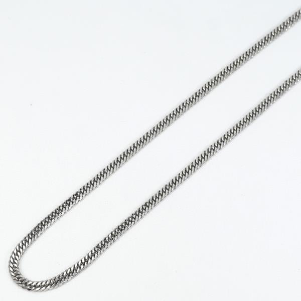PT850 Platinum Necklace for Men - 40cm Chain Length, 12.1g Weight, Happy Plane Double Pendant | Luxury Jewelry Gift for Anniversary, Wedding & Special Occasions
